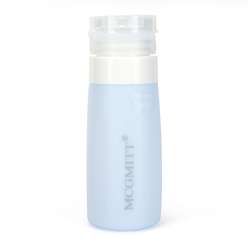 MCGMITT Portable Silicone Travel Bottle Liquid Refillable Lotion Bottle