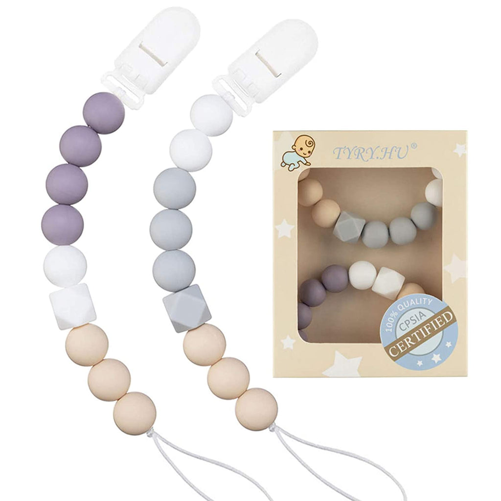 Silicone Beaded Pacifier Clip Chain With Iron Clips And Beads For Maternal  And Infant Babies Originality Chew Toy Accessory For An Abacus 4 From Dp02,  $1.56