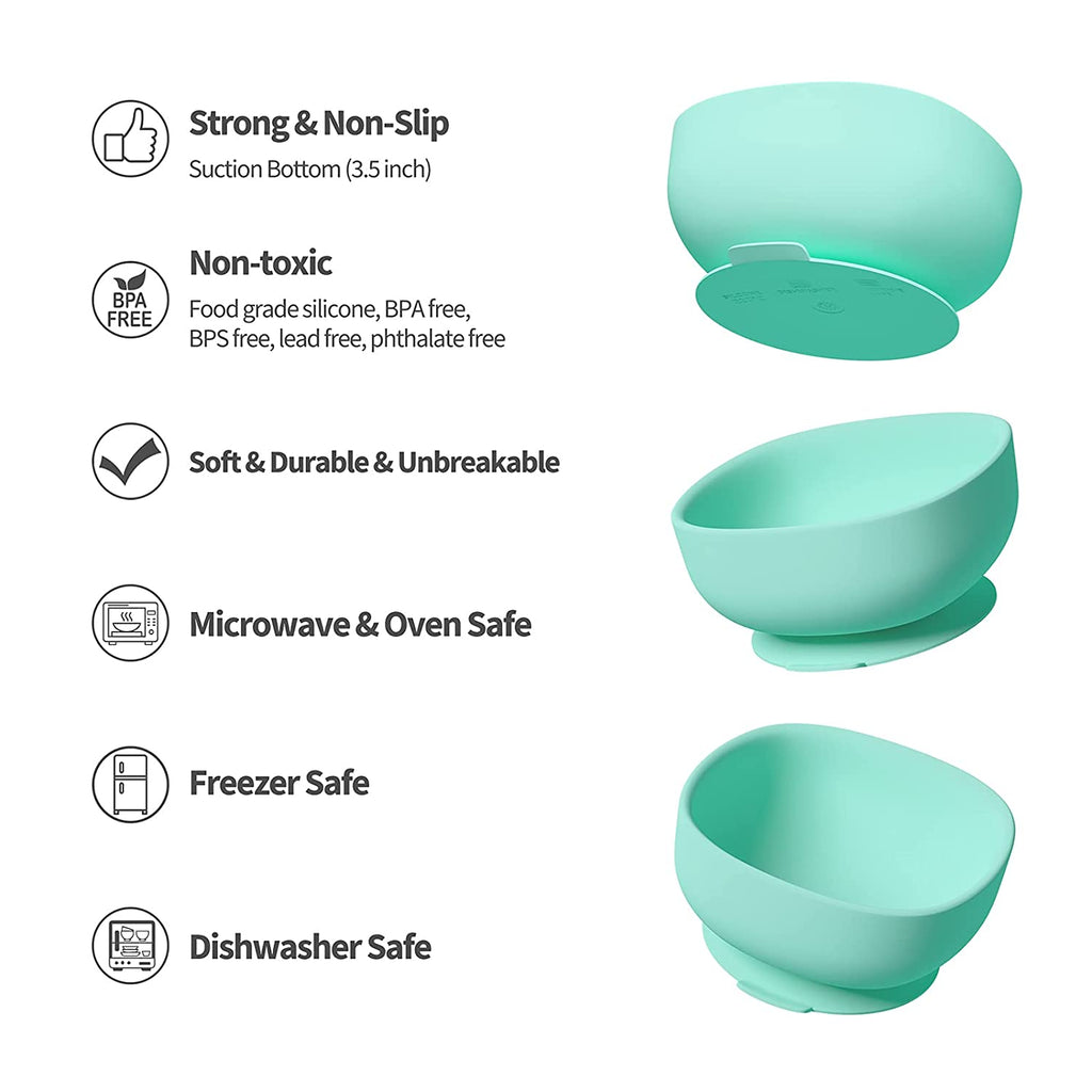 Silicone Baby Bowls, Baby Suction Bowls