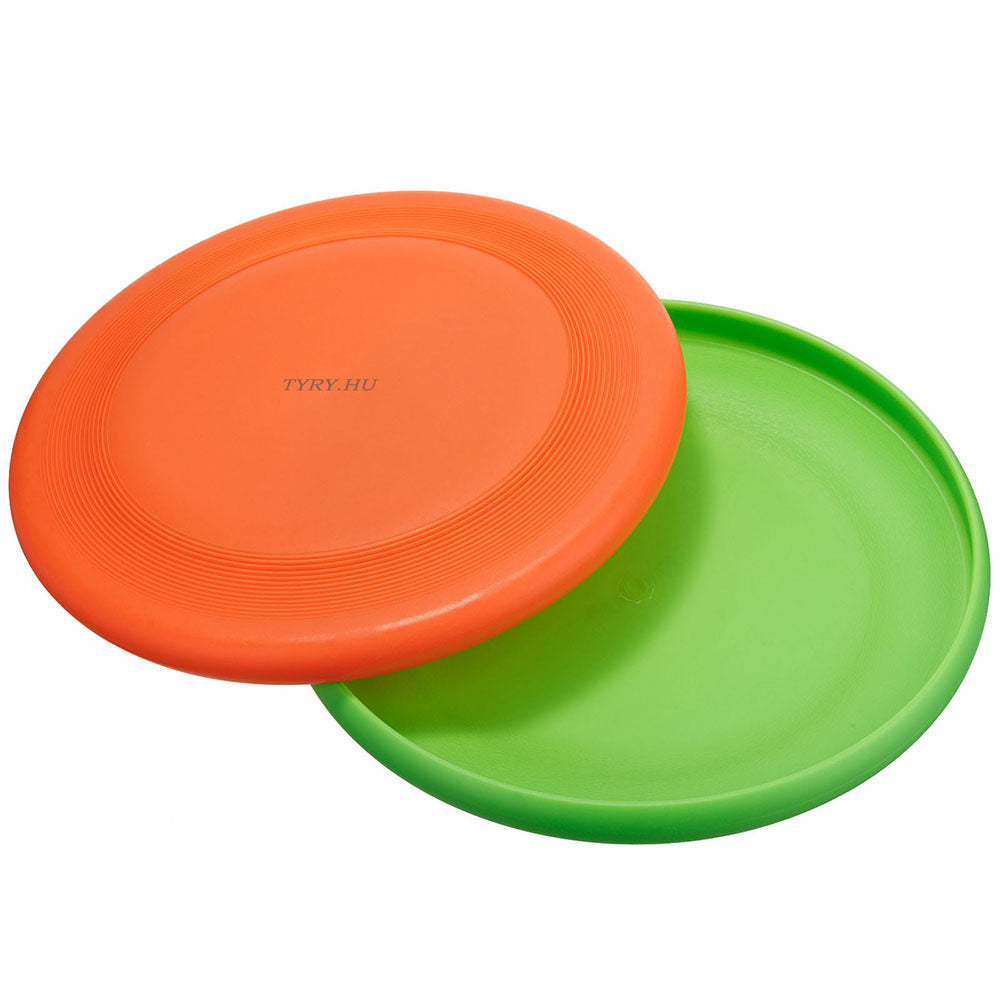 TYRY.HU Brand Flying Disk Outdoor Sports Disc Play Beach Decompression Toys Orange + Green