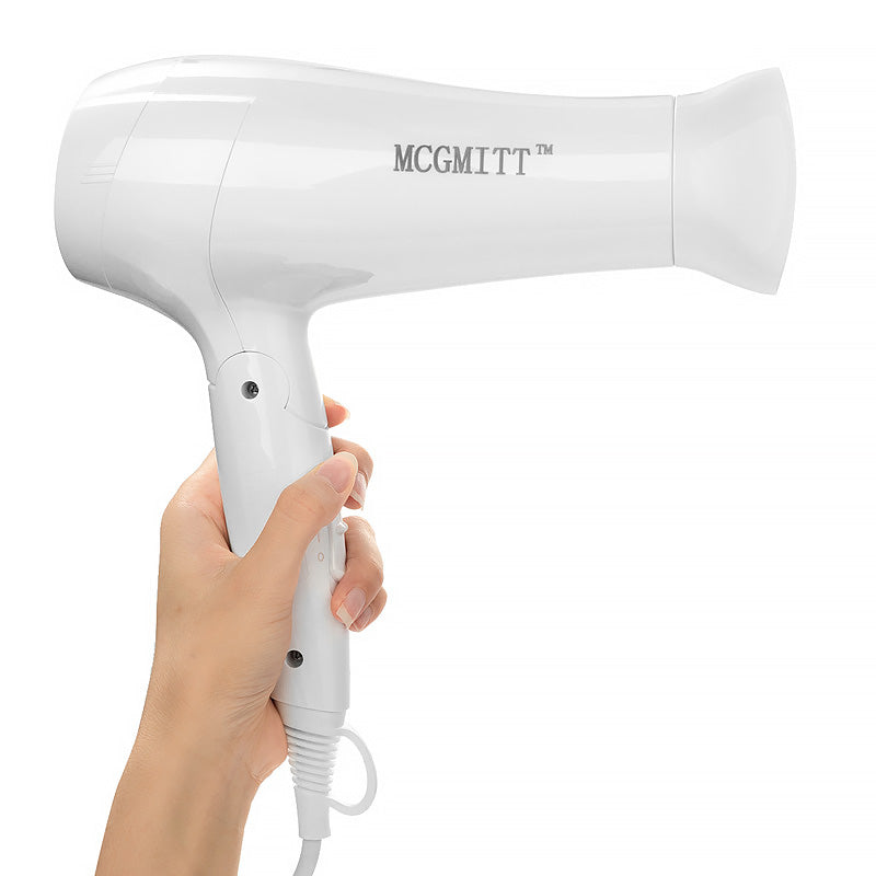 MCGMITT hair dryer high powered hair dryer hot and cold household hair salon dumb hair dryer for men and women, good quality hair dryer with less hurt